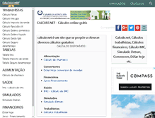 Tablet Screenshot of calcule.net